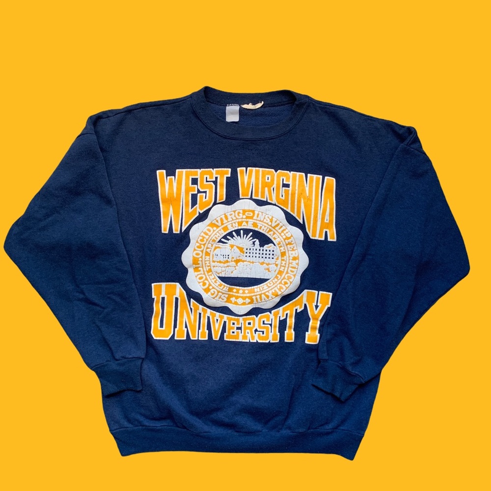 Vtg West Virginia Mountaineers Sweatshirt